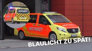 [Blaulicht zu spät!] 1-RTW-1 + 1-NEF-1 | BF Potsdam || Feuerwehr Potsdam ||