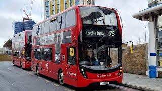 FULL JOURNEY | LONDON BUS 75 CROYDON TOWN CENTRE - LEWISHAM STATION (YW68OZU) 11330