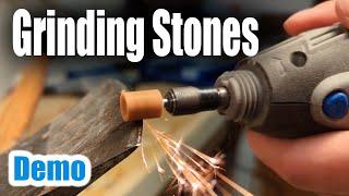 Dremel/Rotary Tools Grinding Stones | Quick Demo