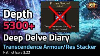 [3.22] Frozen Ground DELETED From Delve! Depth 5300+ Bossing and Gameplay! - Path of Exile 3.22