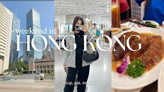 Hong Kong Vlog  what to eat, where to shop + Hong Kong haul