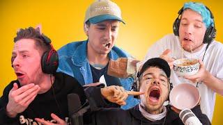 Wettessen eskaliert "dezent" - mit Taddl, Julien Bam & Rewi