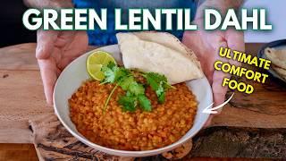 Easy One Pot Green Lentil Dahl | Vegan & Vegetarian Recipe