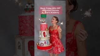BLACK FRIDAY SALE at Ekat’s Academy with 40% OFF Online Cake Decorating Courses  #ekatsacademy