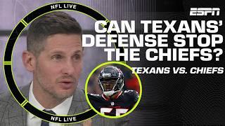 Dan Orlovsky says Texans' defense will be a PROBLEM for Patrick Mahomes and the Chiefs  | NFL Live