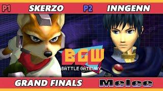 BGW 38 GRAND FINALS - Skerzo (Fox) Vs. Inngenn (Marth) SSBM Melee Tournament