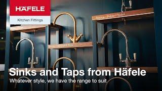 Sinks & Taps from Häfele UK I Explore the full range online