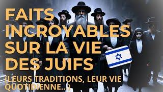 FAITS INCROYABLES SUR LA VIE MYSTÉRIEUSE DES JUIFS (Leurs traditions, leur vie quotidienne...)