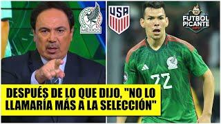 HUGO LE DIO CON TODO al CHUCKY LOZANO. "Si yo fuera el técnico, NO lo llamaría más" | Futbol Picante