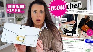 I bought a DESIGNER bag on WOWCHER... NOT CLICKBAIT!