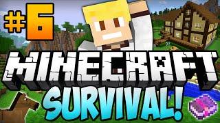 Minecraft Survival Let's Play EP.6 - "I FOUND A HORSE + AMAZING HOUSE!"