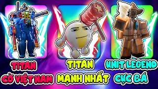 TITAN BEACH BALL MAN MẠNH HƠN UPGRADED TITAN CLOCKMAN?? TIER LIST TOÀN BỘ UNIT MỚI UPDATE 76 P2 TTD