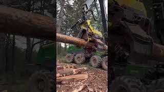 “The Ultimate Logging Machine:Harvester Tech That Transforms Forestry” #forest #johndeere #logging