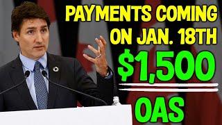 New OAS Payments! $1500 Is On The Way For Seniors | Cost Of Living.