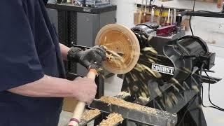 Turning on the American Beauty-Robust Lathe      with Sam Angelo