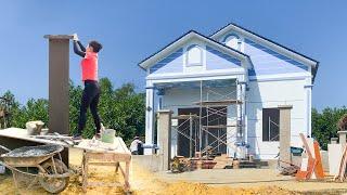 Complete Build A House Worth $60K in 3 Months - A Tireless Effort of The Girl and The Builder