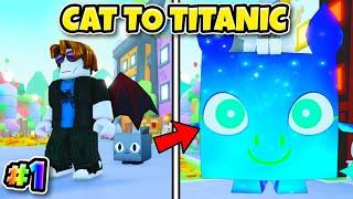 Cat to Titanic #1 So Many Gems! (Pet Simulator 99)