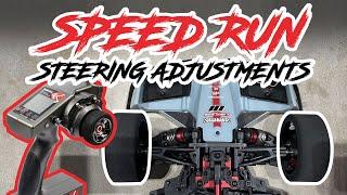 RC Speed Run Steering Adjustments | Arrma Limitless V2