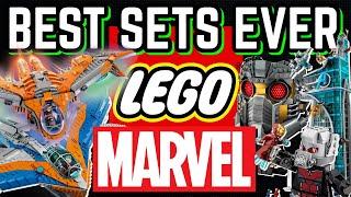 Top 10 BEST LEGO Marvel Sets of ALL TIME (MCU)