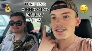 Thrifting in Minnesota's Richest Cities! (Source With Us at Wealthy Goodwills + BST Stores)