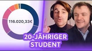 20-Jähriger Student mit 116.000€ Portfolio! Mit Prof. Goldgraf | Finanzfluss Stream Highlights