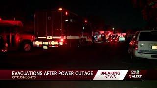 Transformer fire cuts power to Citrus Heights mobile home park