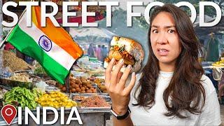 First Time Trying INDIAN STREET FOOD... will we get Food Poisoning?