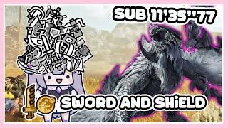 Biboo All Weapons Challenge Vs Tempered Arkveld (Sword And Shield)...【Koseki Bijou / HoloEN】