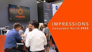 Impressions of the congatec booth | Embedded World 2022