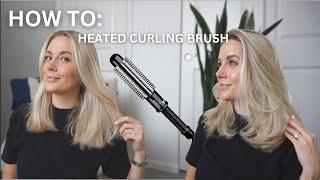 HOW TO: Curling Brush | Short/Medium Length Hair