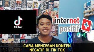 Cara Mencegah Konten Video Negatif Di Tik Tok yang Muncul Di Fyp