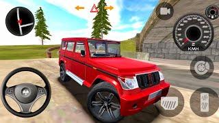 Red Mahindra Bolero Car Games : Indian Car Simulator 3D ( Gadi Wala Game ) Android Gameplay