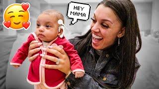 AYLA CAN HEAR FOR THE FIRST TIME **SHOCKING REACTION**