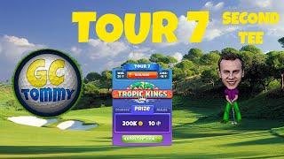 Hole 8 - Par 4, Santa Ventura - Tropic Kings, Tour 7 - GUIDE/TUTORIAL, Golf Clash tips