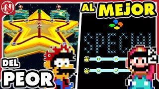 Del PEOR al MEJOR: Mundos SECRETOS de Super Mario