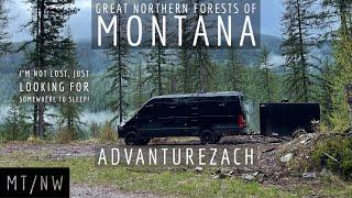 Vanlife: Montana's isolated Northwest corner. Over the River and Through the Woods; The Yaak.