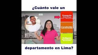 ¿CUÁNTO CUESTA UN DEPARTAMENTO EN LIMA? PRECIO Y DISTRITO