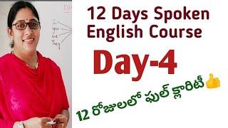 Day-4 Spoken English with Grammar Have Has Had