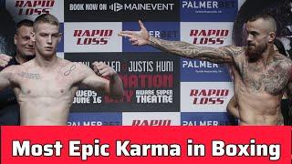 THE MOST EPIC KARMA in BOXING ️ BEST KARMA EVER - MIHAILOVICH vs HANAN