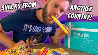 Trying Snacks from a RANDOM COUNTRY - TryTreats Monthly Subscription Box