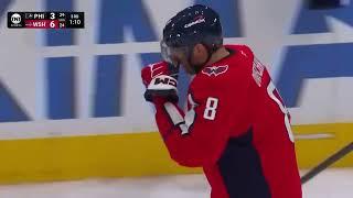 Alex Ovechkin scores empty net goal vs Flyers, 39 more to Gretzky's record (23 oct 2024)