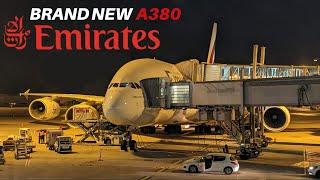 EMIRATES BRAND NEW AIRBUS A380 (ECONOMY) | Dubai - Paris