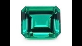 Chatham Octagon Emeralds: Lab grown emerald cut emeralds