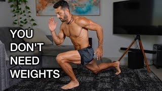 SMASH Your LEGS From Home (Bodyweight Only)