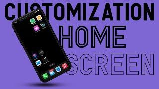 How to Customize your iPhone HomeScreen - In Malayalam