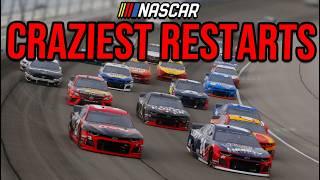 NASCAR's Craziest Restarts Moments