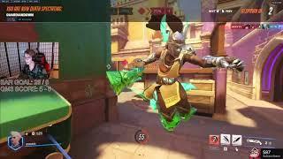 *intense game* THE RANK 1 JUNKER QUEEN ROMANI OVERWATCH 2 SEASON 11