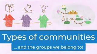 Types of communities for kids - What is a community? [KS1 PSHE]