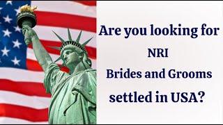 NRI Brides and Grooms in USA | America Matrimony