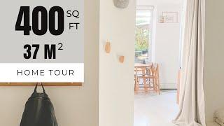 A Family of Four’s 400 Square Foot Studio Apartment | House Tour